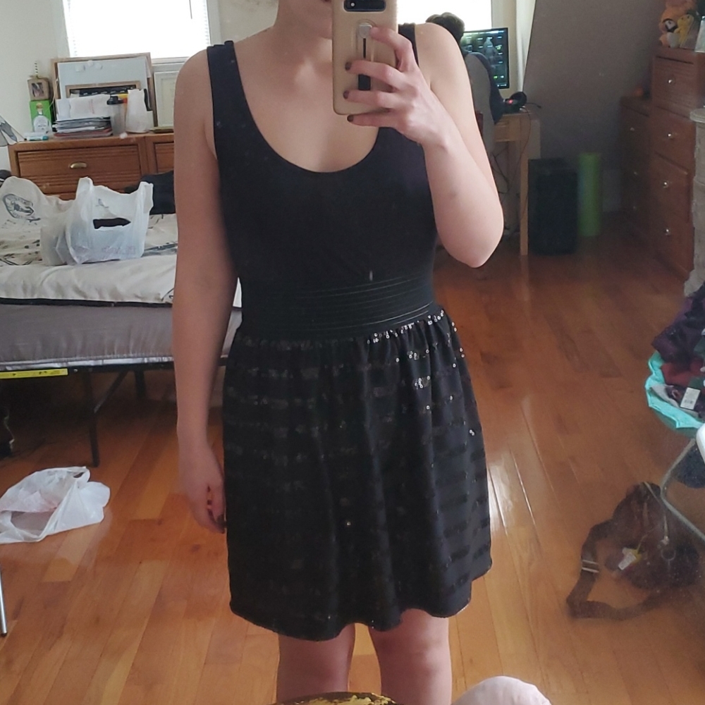 Black party dress